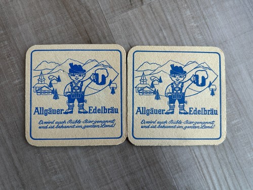 Vintage german beer - beer, coaster