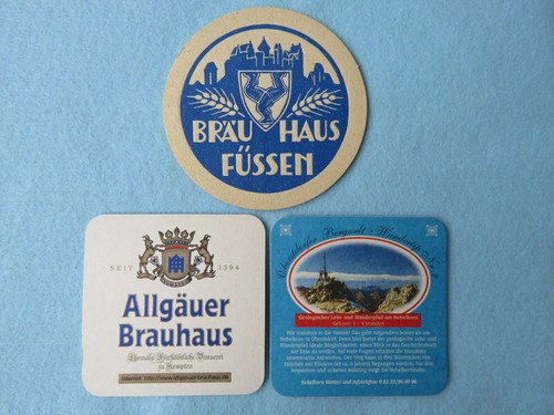 Vintage beer mat coasters - 3,